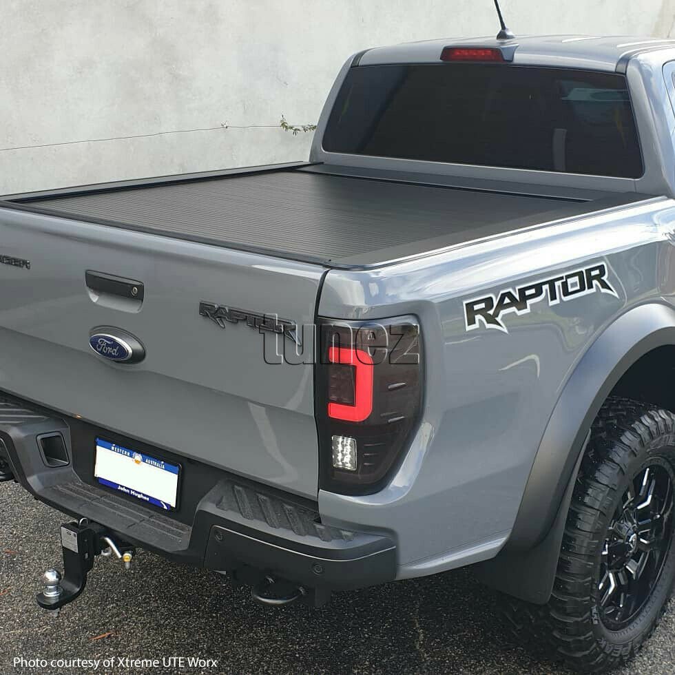 NEW Smoked LED Tail Rear Lamp Lights For Ford Ranger Raptor 2018 2019 ...