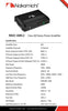 Nakamichi NGO-A80.2 Car Stereo Amplifier 960 Watts Maximum Power