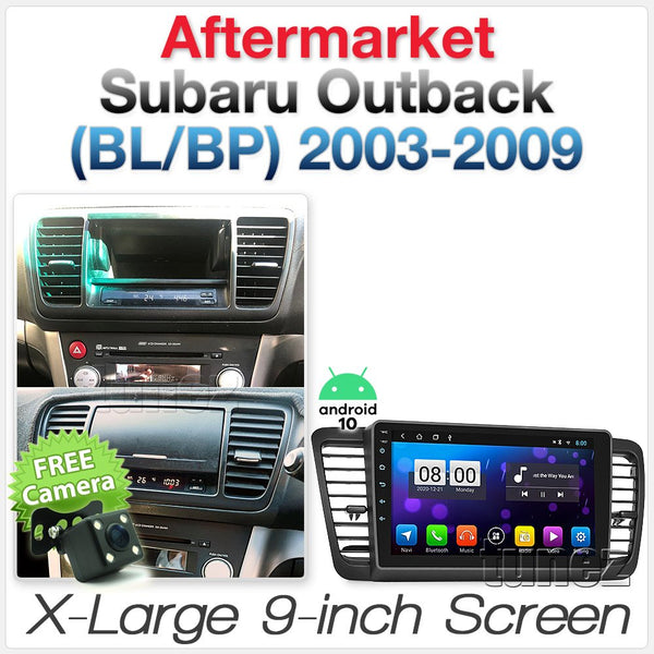 9" Android Car Player MP3 For Subaru Outback BL BP 2003-2009 Stereo Radio Fascia