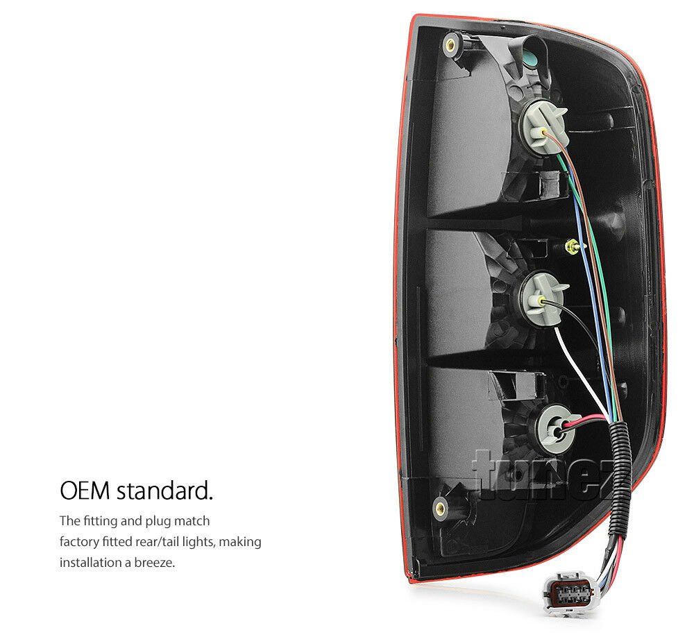 New LEFT Side Nissan Navara D40 RX ST ST-X 2005-2015 Tail Light OEM Quality Rear