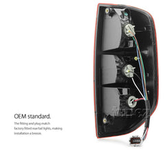 New LEFT Side Nissan Navara D40 RX ST ST-X 2005-2015 Tail Light OEM Quality Rear