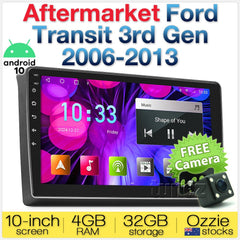 10" Android Car MP3 Player For Ford Transit 3rd Gen 2006-2013 Stereo Radio GPS