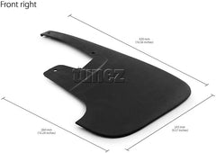Front Rear Mud Flap Splash Guard Isuzu D-Max Double Dual Cab RT50 RT85 DMax 2012-2019