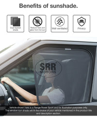 Custom Magnetic Sun Shade Rear Door Car Window For Toyota Kluger XU50 2014-2019