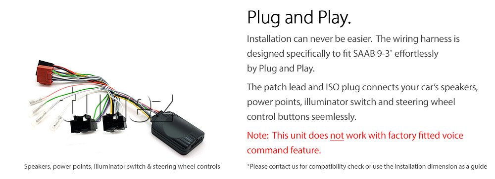 Android Car Player Saab 9-3 93 Stereo Radio MP3 Head Unit USB Fascia Facia Kit