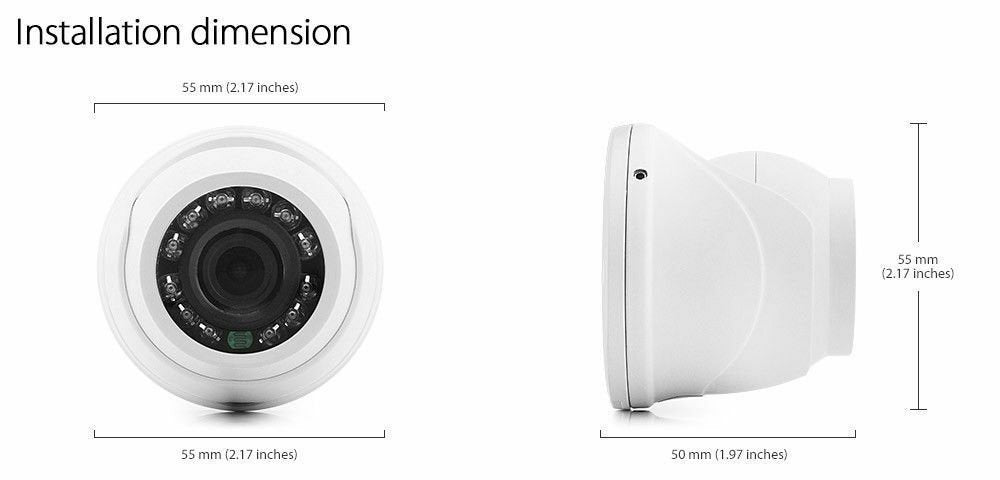 Caravan Two Infrared IR Camera 4PIN System 7" Monitor 12V/24V Reversing CCD
