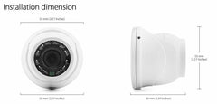 Caravan Two Infrared IR Camera 4PIN System 7" Monitor 12V/24V Reversing CCD
