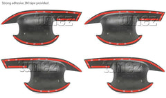 4x Door Handle Cup Guard Cover Matt Black For Holden Colorado RG 2012-Present