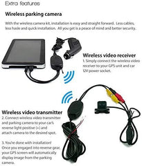 5" GPS Car Navigation System Wireless Reversing Camera Sat Nav iGO Primo (5"Sat Nav-WL)