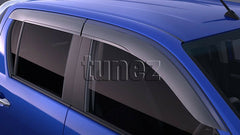 Window Door Visor Weathershield Weather Shield For Toyota Hilux SR SR5 Workmate