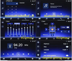 9 Inches Indash Car Audio Radio Stereo Replacement for Suzuki Jimny 2006-2018 Head Unit Radio Stereo Support Apple CarPlay Android Auto RMVB MP3 MP4 AVI MKV Full High Definition FHD