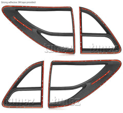 Front Tail Rear Light Lamp Cover Black For Mazda BT-50 UP UR 2012-2019 Ute