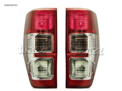 #1 Ford Ranger T6 PX '12-'19 Ute Replacement Rear Tail Light Lamp Pair LH+RH New