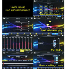 8" Car DVD USB Player For Toyota Aurion Camry Stereo Radio Head Unit ACV40R