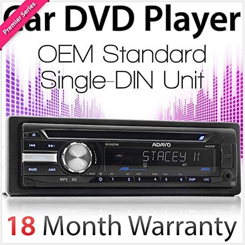 Single-DIN Car DVD Player Head Unit Player Stereo Radio USB MP3 SD Universal