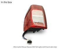 New LEFT Side Nissan Navara D40 RX ST ST-X 2005-2015 Tail Light OEM Quality Rear
