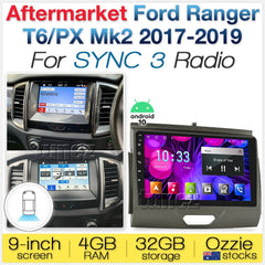 Apple CarPlay Android Car For Ford Ranger T6 PX 2017-2019 SYNC 3 Radio Stereo