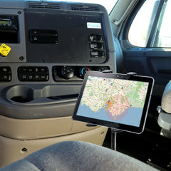 Arkon TAB188L22AL Heavy-Duty Truck Seat Rail or Floor Tablet Mount with 22 inch