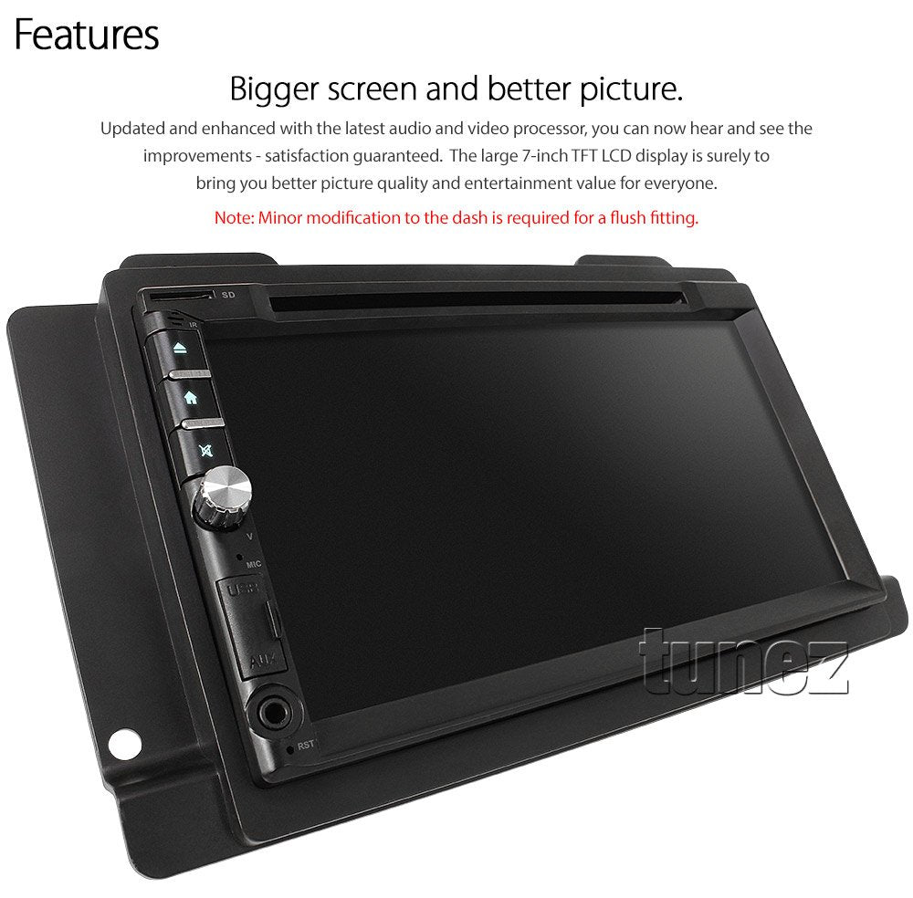 Car DVD Player Land Rover Freelander 1 L314 Stereo Radio USB MP3 Facia Kit ISO