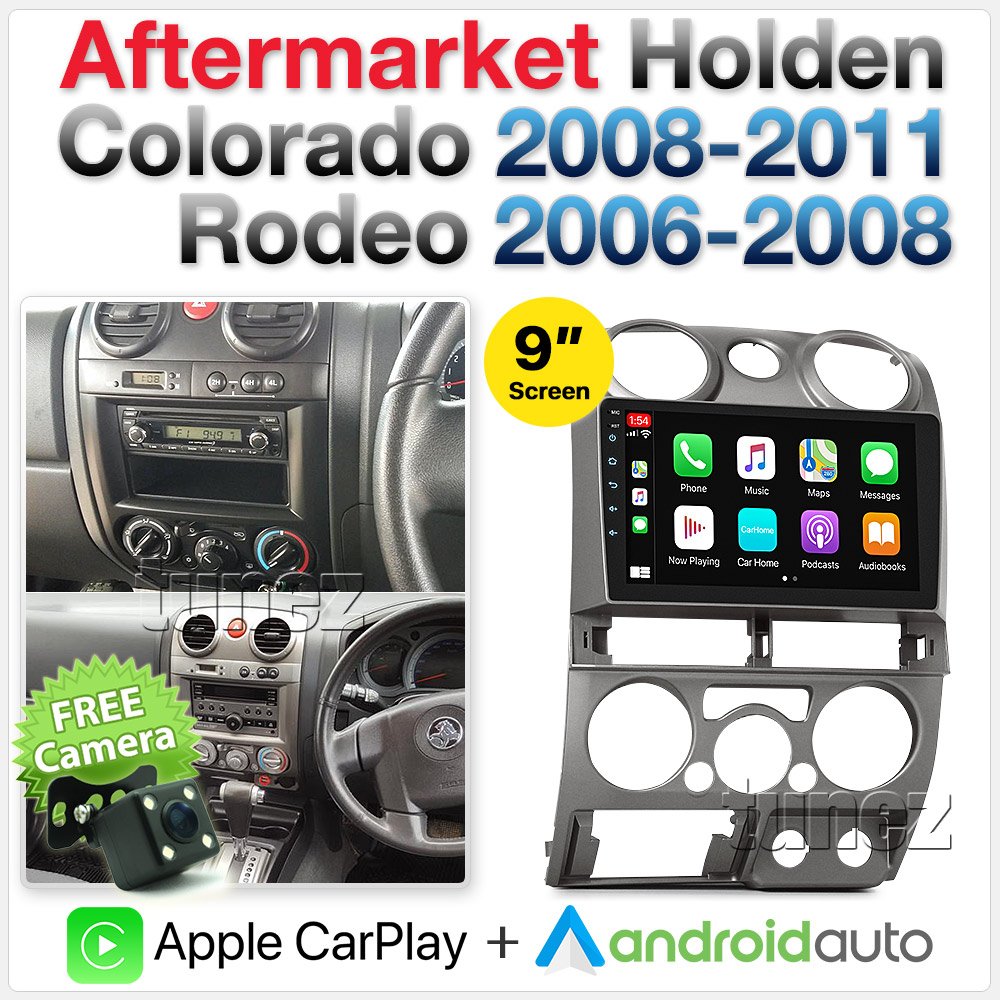 Apple CarPlay Android Auto For Holden Rodeo RA Colorado RC Radio Stereo MP3