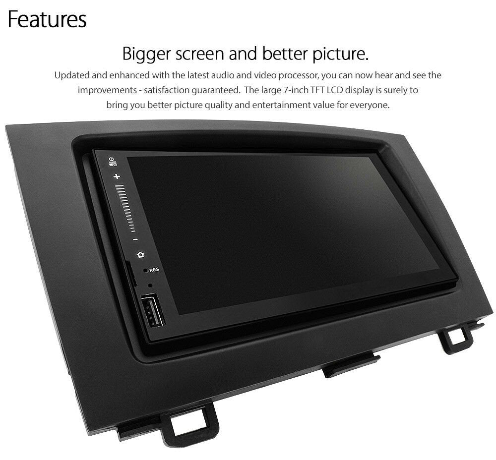 Android Car MP3 Player GPS For Honda CRV 2007 2008 Stereo Radio Fascia Facia Kit