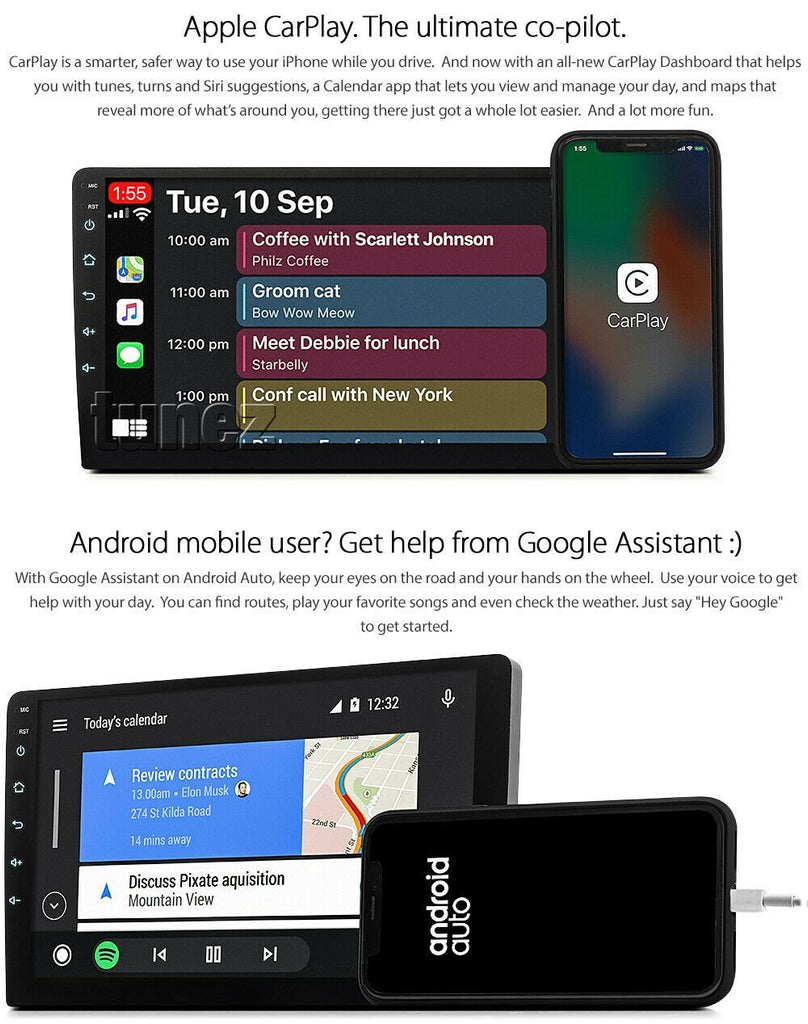 Apple CarPlay Android Auto For Mitsubishi Pajero NW NT NS 2006-2015 Radio Stereo