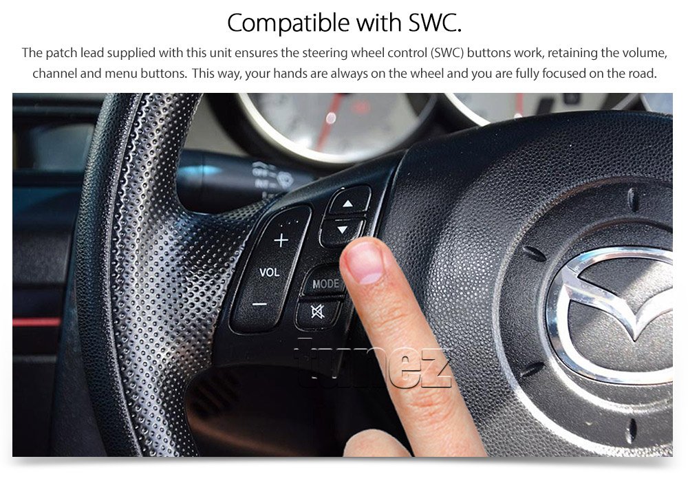 7" Car DVD Player CD MP3 For Mazda 3 2003-2008 BK Radio BOSE Stereo USB Fascia