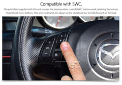 7" Car DVD Player CD MP3 For Mazda 3 2003-2008 BK Radio BOSE Stereo USB Fascia