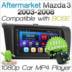 Android Car Player MP3 GPS For Mazda 3 BK 2003-2008 BOSE Radio Stereo Fascia MP4