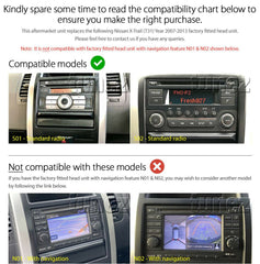 10" Android Car Player MP3 For Nissan XTrail T31 2007-2013 Radio Stereo Fascia Standard Radio