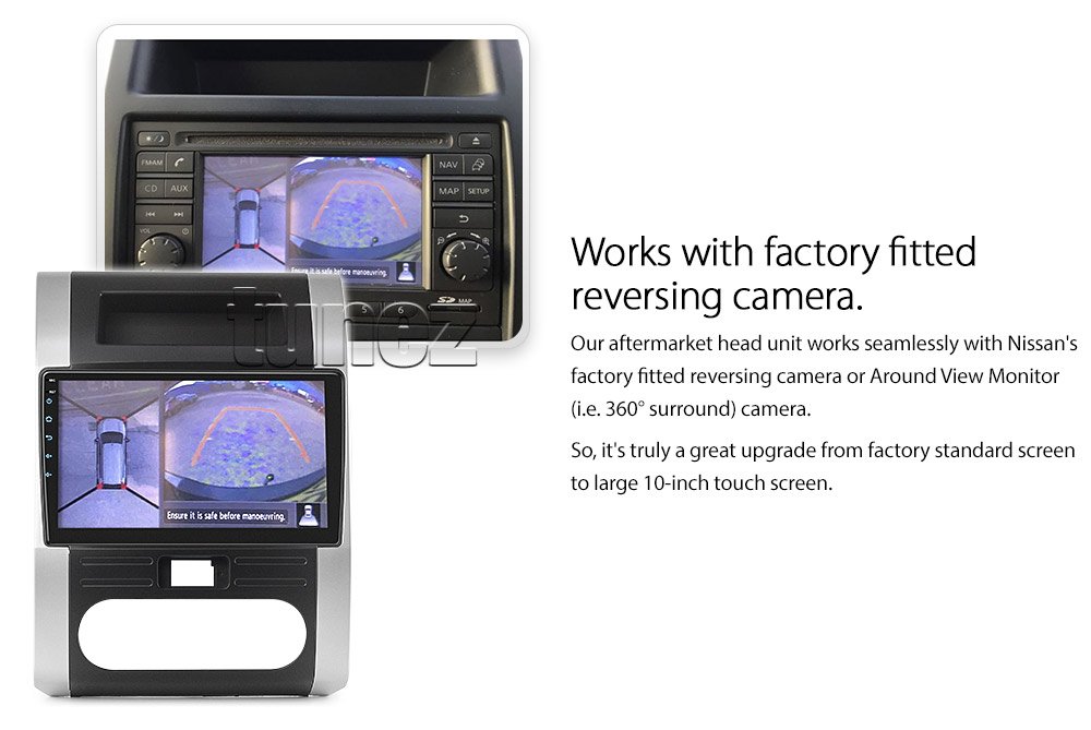 Apple CarPlay Android Auto For Nissan X-Trail T31 2007-2013 Stereo Radio MP3 MP4