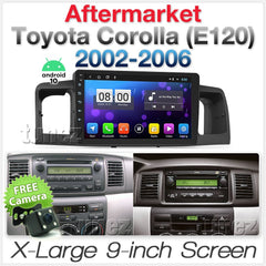 9" Android Car Player MP3 For Toyota Corolla E120 2002-2006 Stereo Radio GPS MP4
