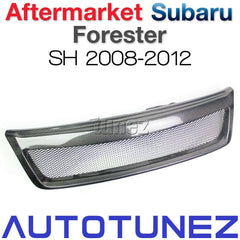 Carbon Fiber Car Front Grill Grille For Subaru Forester SH STI 2010 2011 2012