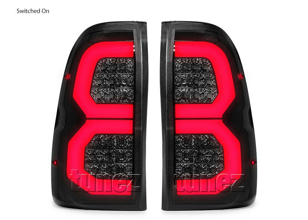 NEW 2021 Smoke LED Tail Light Rear Lamp For Toyota Hilux 2015-2020 SR SR5
