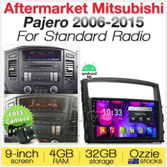 Apple CarPlay Android Auto For Mitsubishi Pajero NT NW NX 2006-2015 Radio Stereo