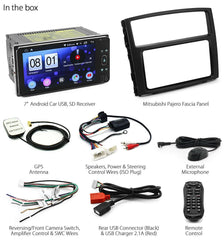 Android Car MP3 Player For Mitsubishi Pajero 2006-2015 Stereo Radio Fascia GPS