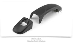Matt Black Remote Key Door Handle Cover Guard For Nissan Navara D40 2005-2015