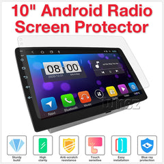 Tempered Glass Screen Protector For Car Android 10-inch Head Unit Radio Player