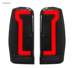 NEW Smoke Full LED Tail Lights Lamp Rear For Mitsubishi Triton MR 2020 2021 2022