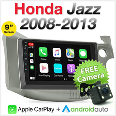 Apple CarPlay Android Auto For Honda Jazz 2009-2012 Radio Stereo MP3 MP4 USB