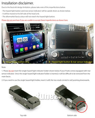 9" Android Car Player MP3 For Toyota Land Cruiser Prado J150 Stereo Radio GPS