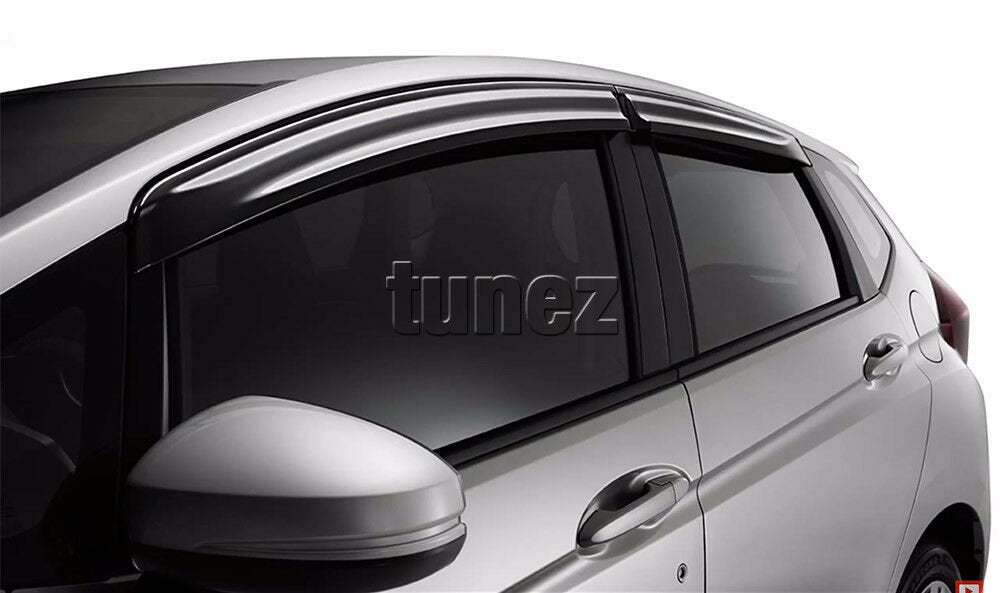 Window Door Visor Weathershield Weather Shield For Honda Jazz Fit GK5 2015