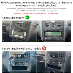 10" Android Car MP3 For Volkswagen Caddy Typ 2k 2005-2010 MP4 Stereo Radio GPS