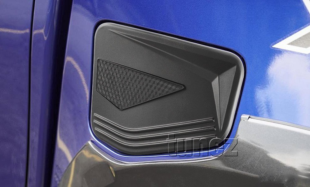 Fuel Gas Petrol Tank Door Matte Black Cover Car For Isuzu D-Max RG 2021 2022