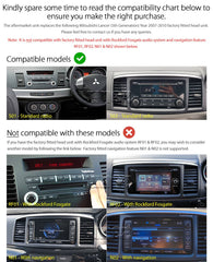 Android Car Radio Mitsubishi Lancer CJ Stereo Head Unit MP3 Player Fascia Kit