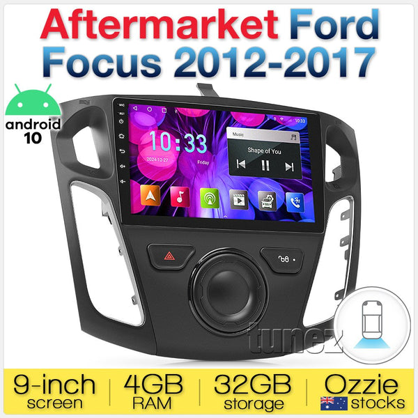 Apple CarPlay Android Auto For Ford Focus 2012-2017 LW LZ Stereo Radio MP3 MP4