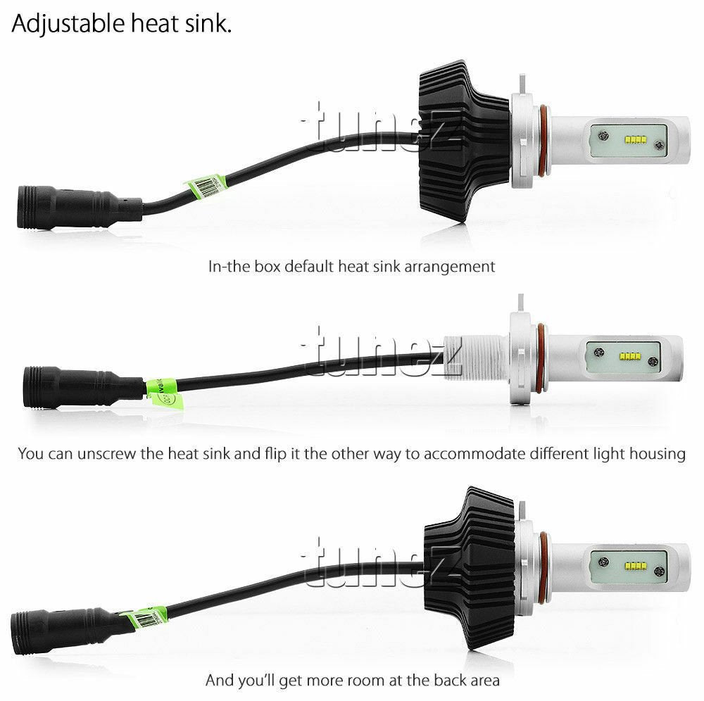 Car Headlight LED 9012 HIR2 For Toyota C-HR CHR 2017 2018 2019 White Light Bulbs