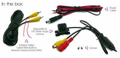 Waterproof Wide Night Vision Car Reverse Camera Rear View Parking Sensor Small