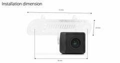 Car Reverse Rear View Parking Reversing Camera Mercedes Benz CL-Class C215 W215