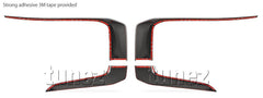 Bumper Chrome Cover Guard For Mitisubishi Triton MR 2019-2021 Matt Black